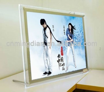 acrylic display for large picture,acrylic photo frame ,photo frame display rack