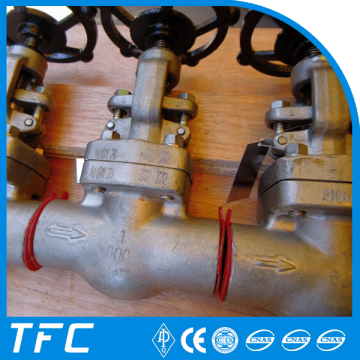 acero forjado aleado valvula de globo