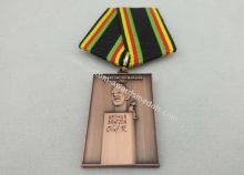 Arthur Arntzen 3d Medal, Custom Sport Medals With Special Ribbon, Die Stamping With Antique Copper Plating