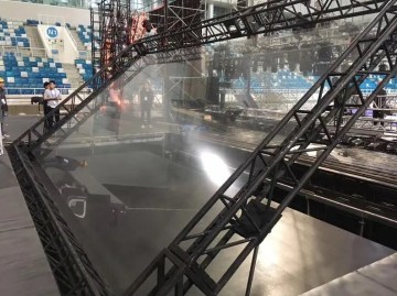 Holographic Plastic Projection Foil