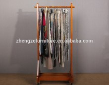 French style antique hanger racks furniture with casters