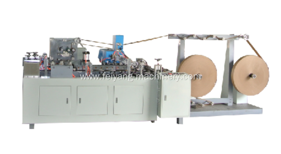 two gluing system twisted paper handle making machine