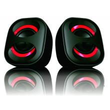 2.0 mini plastic speaker for computer