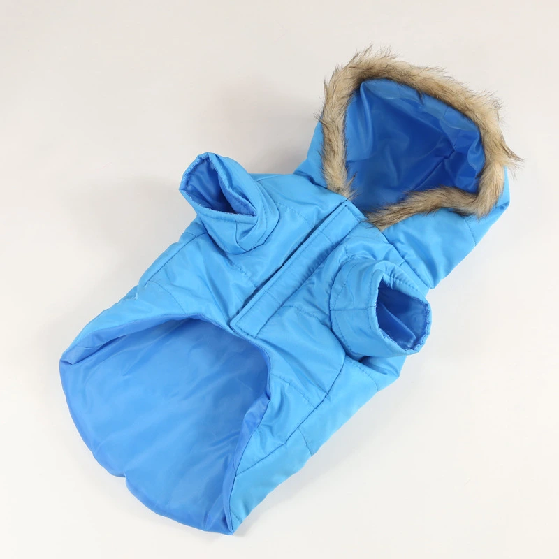 Pet Clothes Dog Clothes with Embroidered Dog Clothes Warm and Thick Pet Clothes