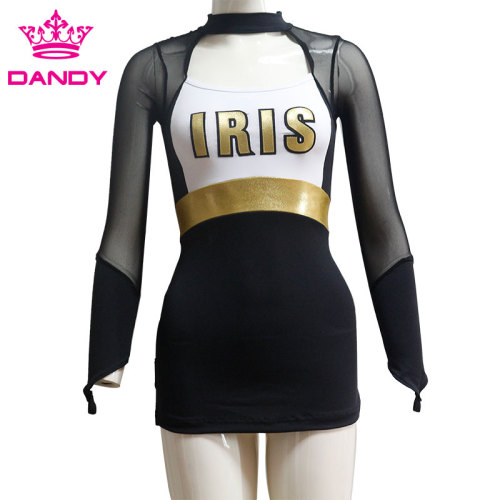 Aangepaste Mystique jeugd cheerleading-uniformen