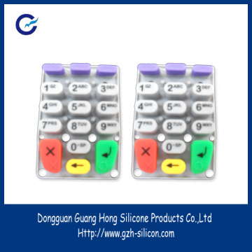 Custom Electronic component silicone keypads