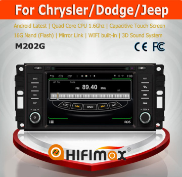 HIFIMAX Android car dvd player for Chrysler Sebring / Dodge / Jeep 2 din car dvd player/Chrysler Sebring /Dodge / Jeep car radio