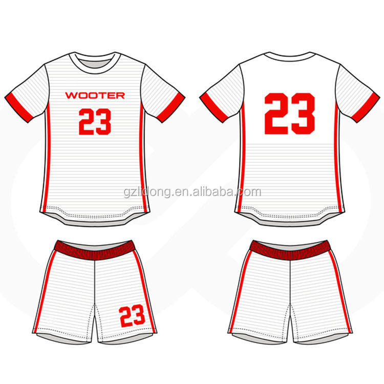 soccer jersey set football custom blank football shirt football t-shirt for men