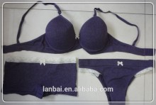 HOT SALE LADIES SEXY POLYESTER NYLON SPANDEX SPORT YUGA VEST PANTIES SET OF 3