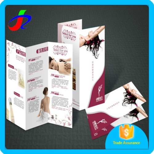 2016 Hottest printing leaflet brochure flyer printing factory in China