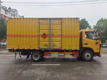 Dongfeng 2axles Flammable gas van for sale