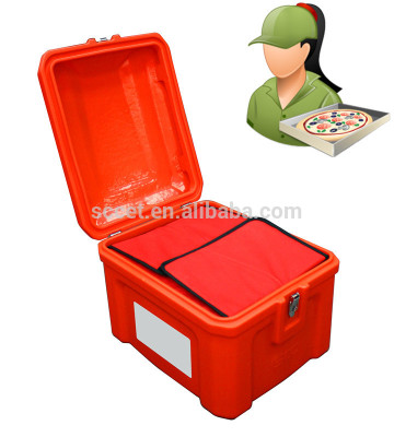 82L heat-resistant food delivery box motorcycle delivery food box plastic food delivery box