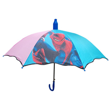 Lovely Design Colorful Cartoon Child Rainbow Umbrella