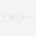 Vintage Square Metal Women's Optical Frames