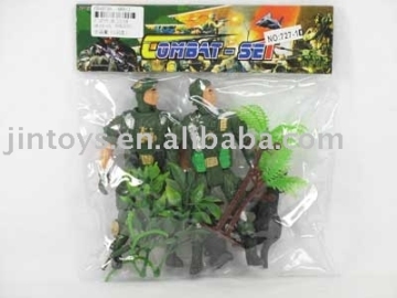 Plastic Toy, Soldier Set(2in1)