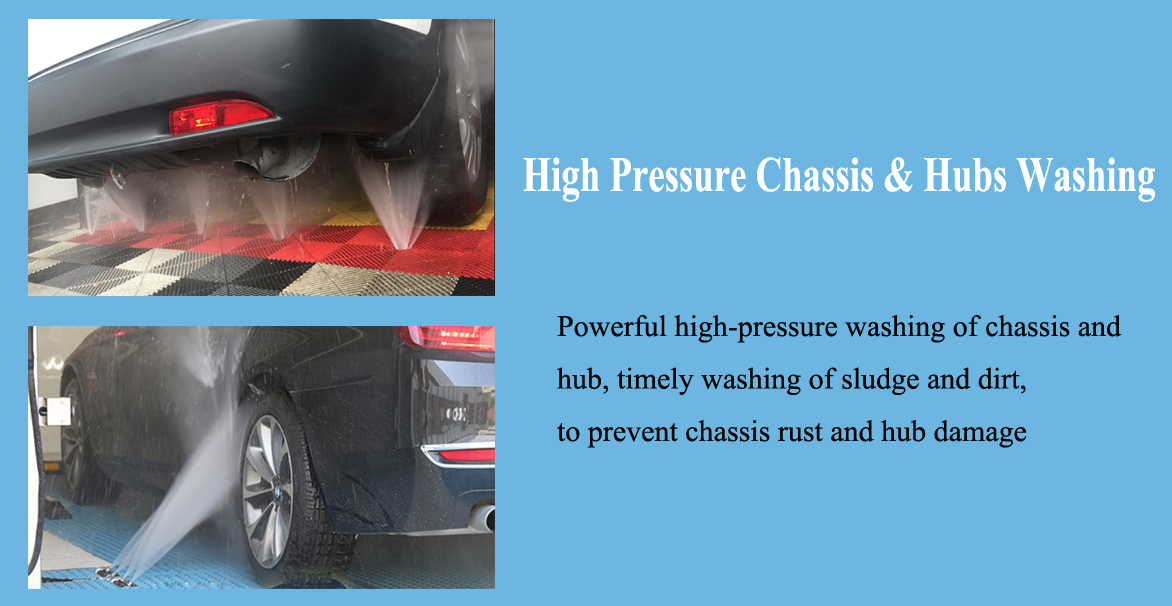 360 Degree Touchless Car Wash Equipment