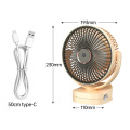 USB 18650 Rechargeable Adjustable Clip Mini Desk Table Fan