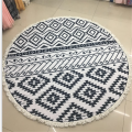 100% Organic Cotton Round Beach Towel Cotton