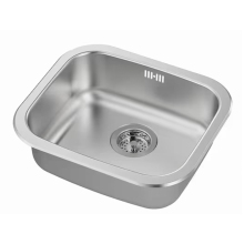 Top Mount Offset Double Bowl Kitchen Sink