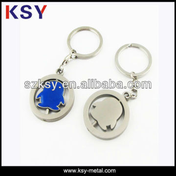 fashion blank keychain