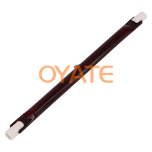 High-Quality R7S Ruby Halogen Heat Lamps 118mm 220V 300W Quartz Tubes