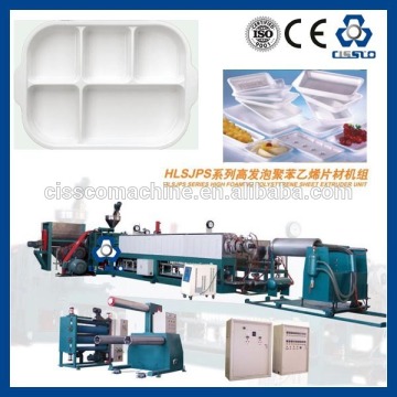 CE standard plastic food box extruder line