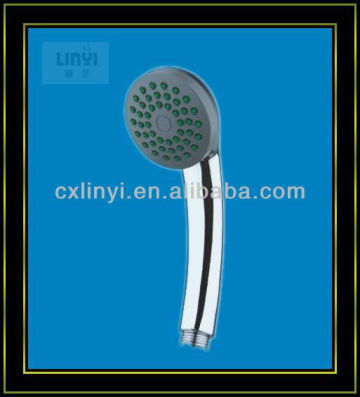 Cheapest 1 function plastic hand shower/single flow one function shower hand