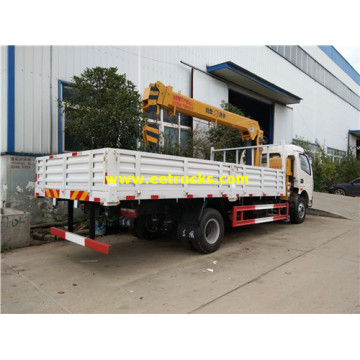 DFAC Straight-arm 5ton Truck Mounted Cranes