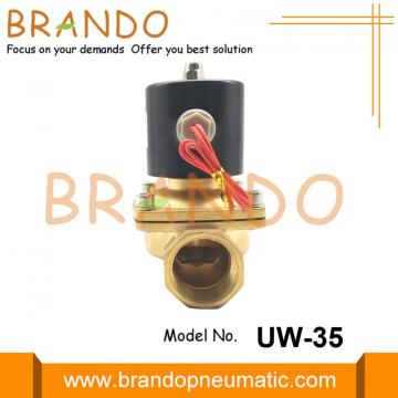 1 1/4 &quot;2W350-35 Brass Solenoid Valve 24VDC 220VAC