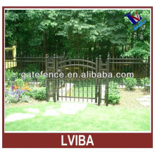 Factory made fence gate & aluminium antique fence gate