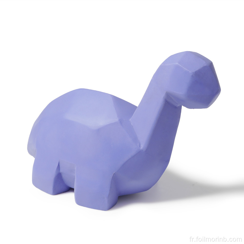 Durable Latex Dog mâcher des jouets pour chiots de compagnie dinosaure