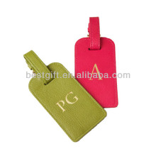 various colors gifts faux luggage tag