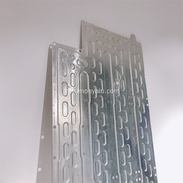 Plaque de refroidissement en aluminium d&#39;extrusion hybride du véhicule