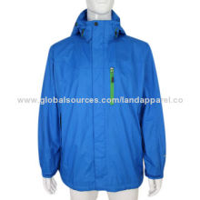 Men's trekking jacket with taffeta lining