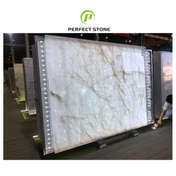 White Onyx Slab for Walls