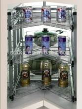 270 Degree Revolving Kitchen Magic Corner Wire Basket