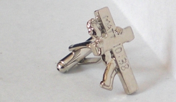 New Product Personalised Vintage Cross Cufflinks Manufacturer