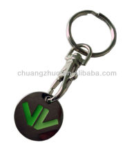 Shopping cart poker chip holder or custom die cut keychains ,opel keychain