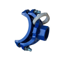 Blue Mechanical Tee for Fire Protection Systems