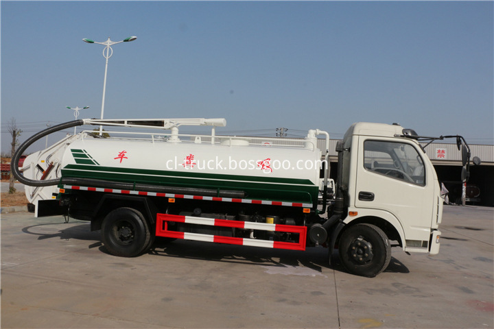 fecal suction truck