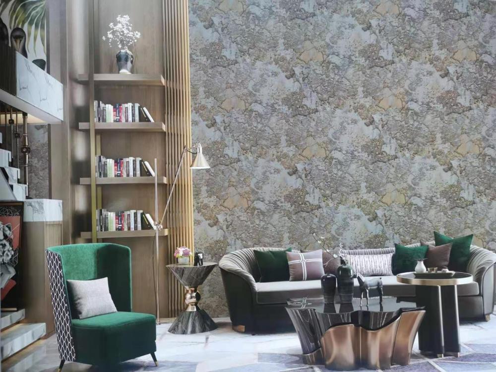 ورق جدران غرفة الفندق PVC Wallcovering