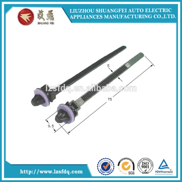 Cable holder colorful,Nylon soft cable tie