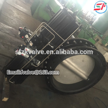 hard seal pneumatic operated Butterfly Valve