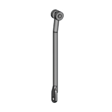Zinc Plated Round Carbon Steel Rod with Roller for Electrical Cabinet