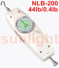 Analog Force Meter Push and Pull Force Gauge 200N/44LB NLB-200