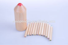 Round pencil jumbo color pencil packing in fancy pencil box