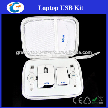 Portable office USB kit travel kit