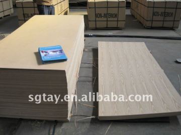 Natural wood veneer mdf