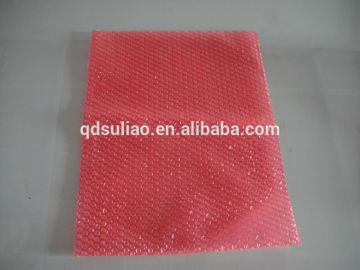 pink/red bubble polybags for safety packing/package