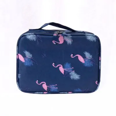 Customized Wholesale Fashion Design High Quality Printed Female Cosmetic Bag Travel Bag